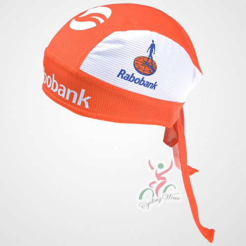 2013 Rabobank Bandana ciclismo naranja